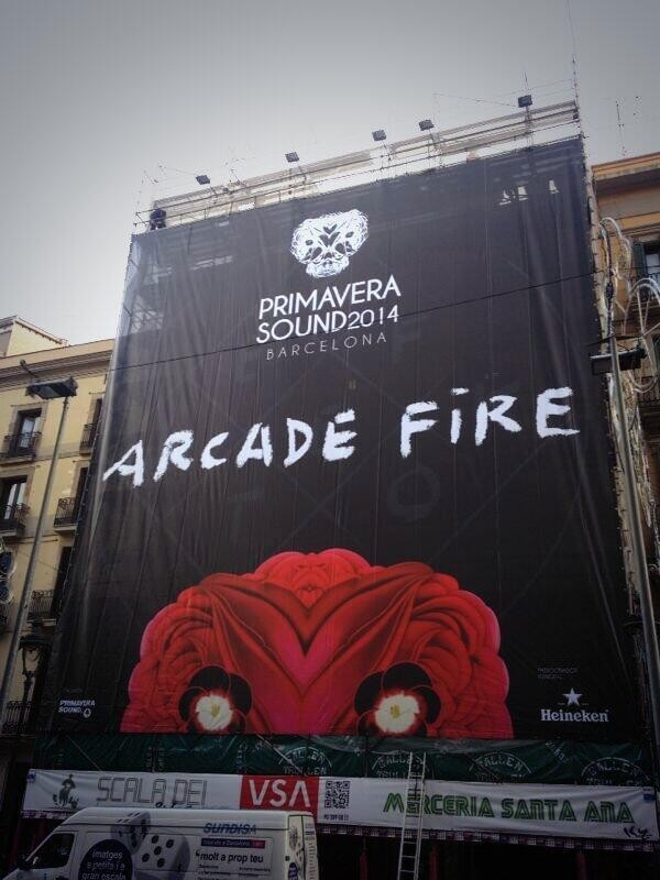 Arcade Fire prima confirmacion para Primavera Sound 2014